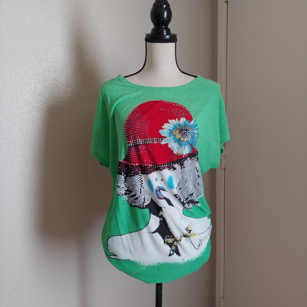 Cute long blouse NWT